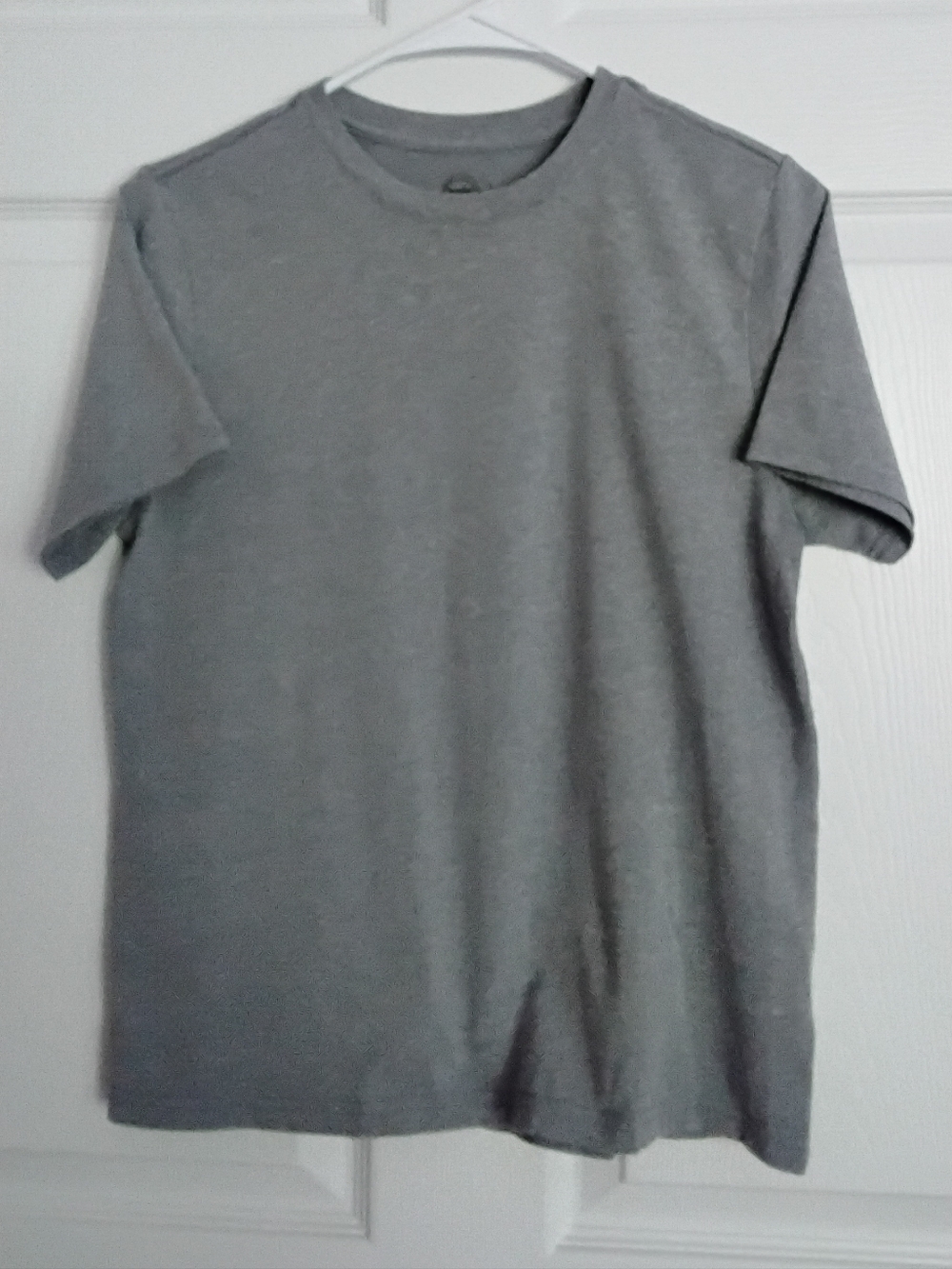 wonder nation Boy's Short Sleeve Crewneck T-Shirt in Gray